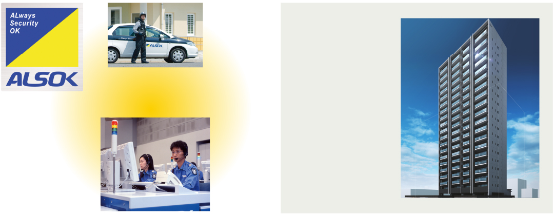 24時間セキュリティシステム概念図