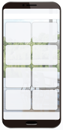 スマートホームアプリ画面